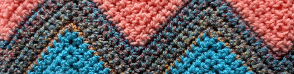 SOLD! Vintage-Looking Chevron&nbsp;Throw